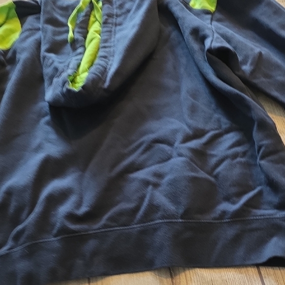 NFL Seahawks Navy and Green Hoodie - Picture 5 of 5